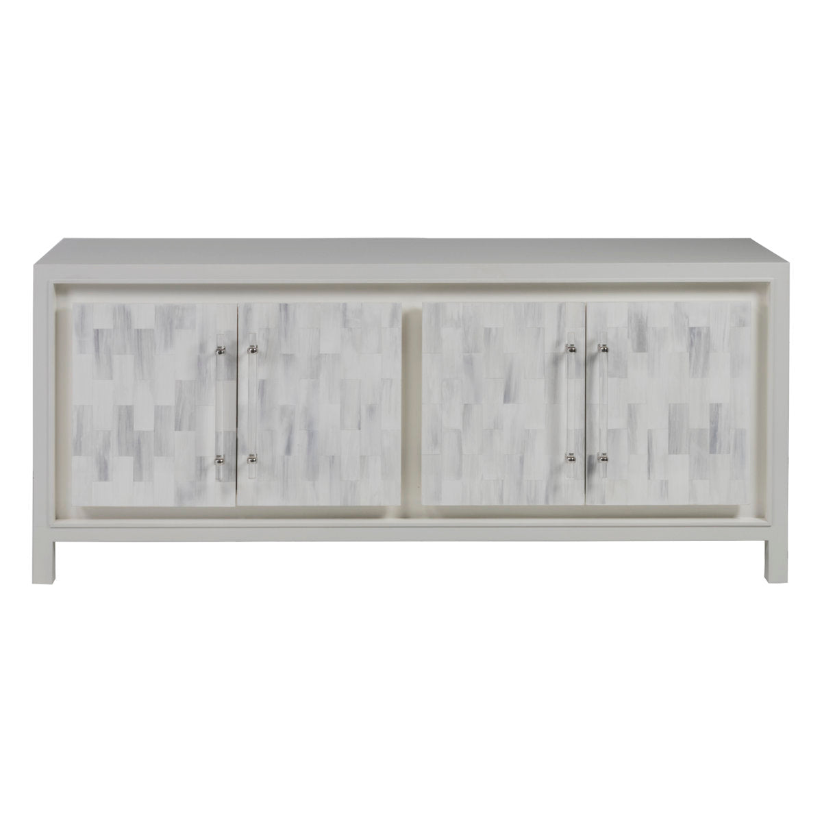Signature Designs Elation White Media Console