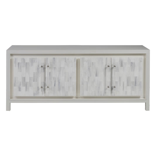 Signature Designs Elation White Media Console