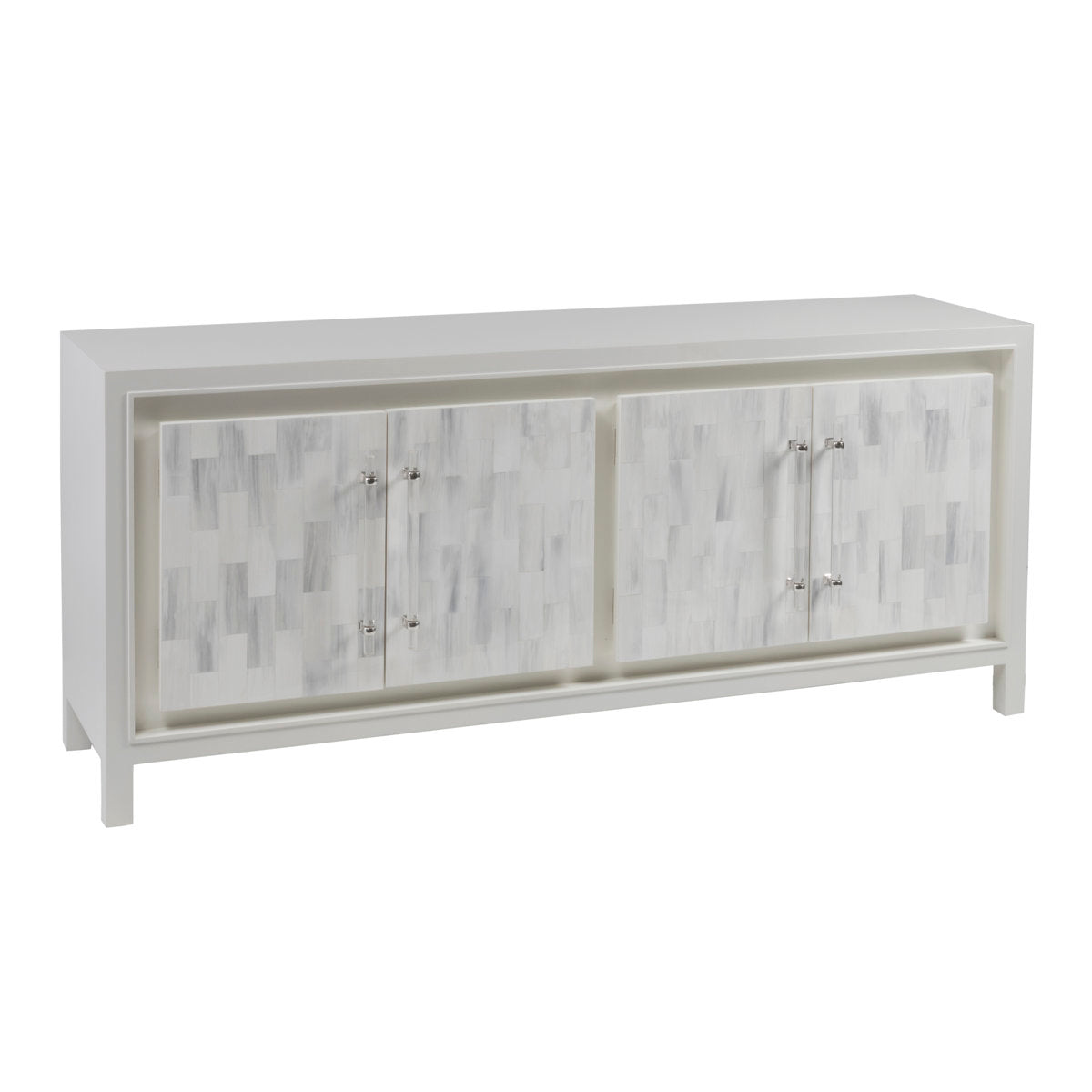 Signature Designs Elation White Media Console