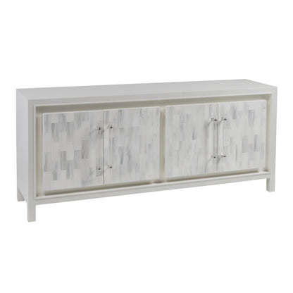 Signature Designs Elation White Media Console