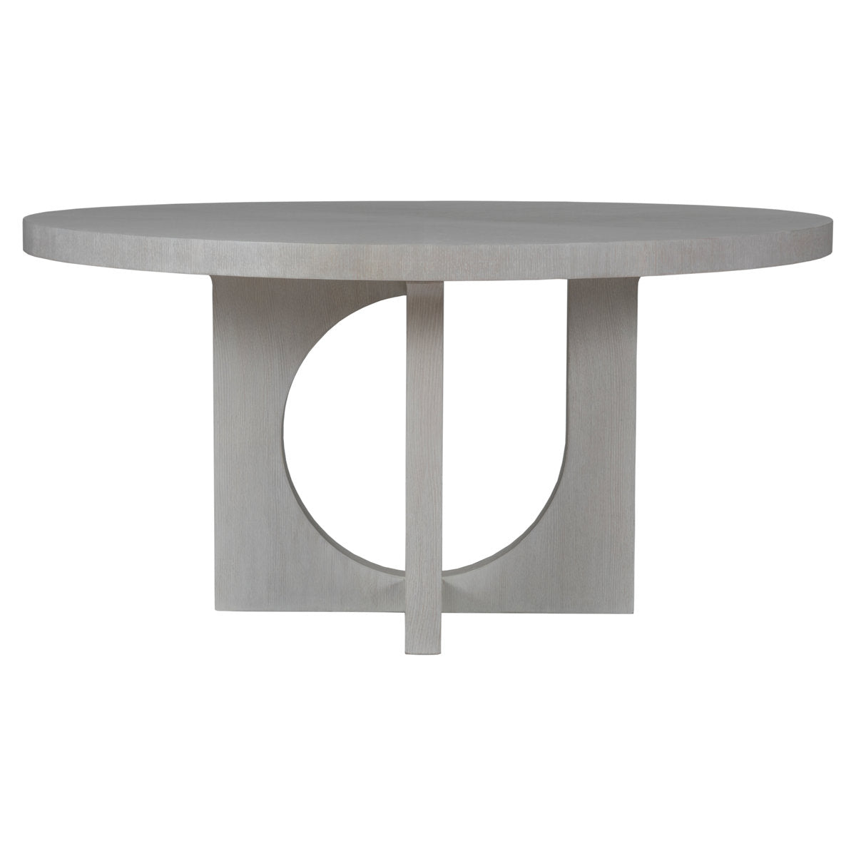 Signature Designs Misty Gray Apostrophe Round Dining Table