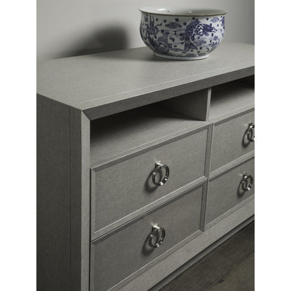 Signature Designs Zeitgeist White Media Console