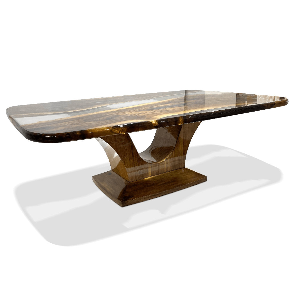 Signature Walnut Wood Dining Table