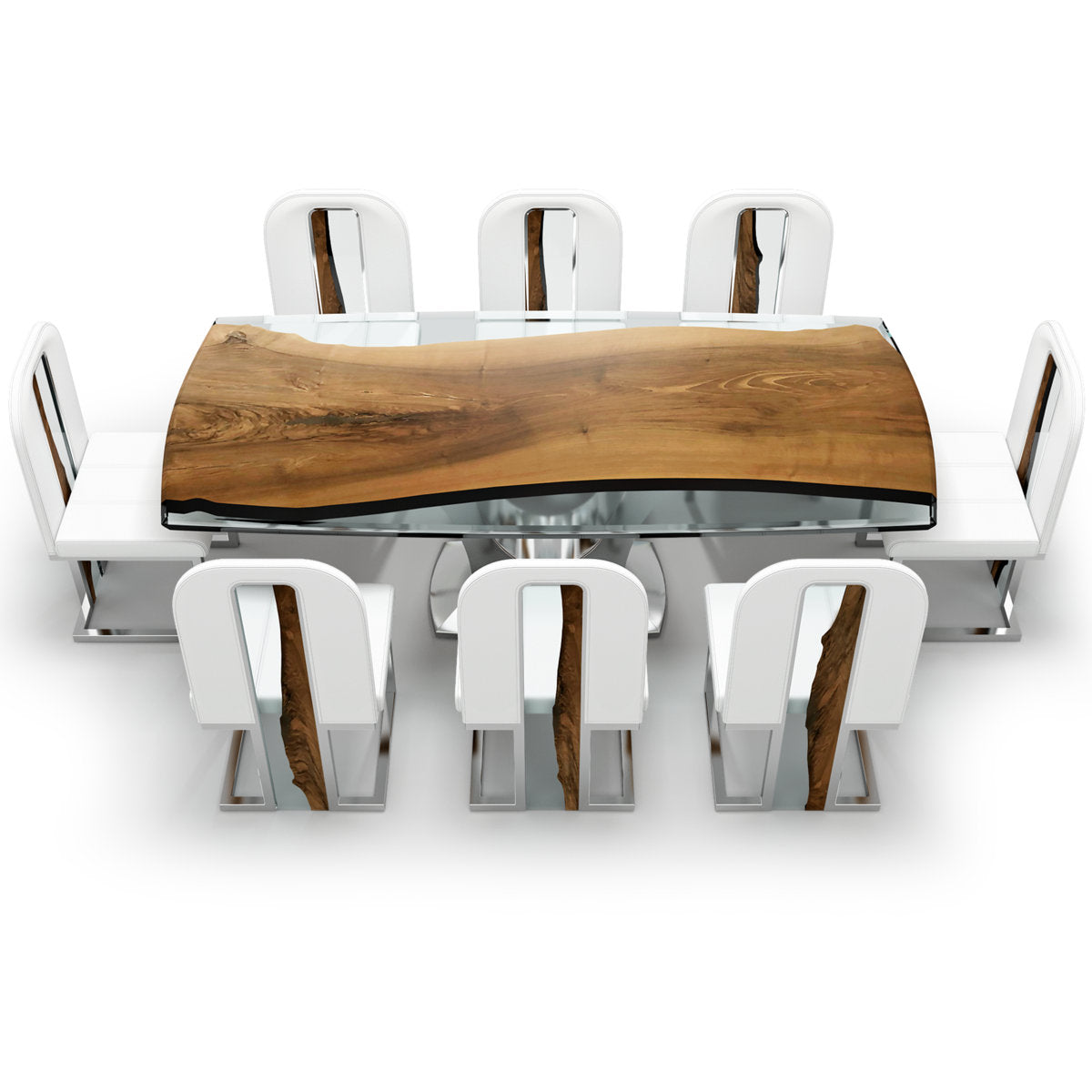 Signature Walnut Wood Dining Table