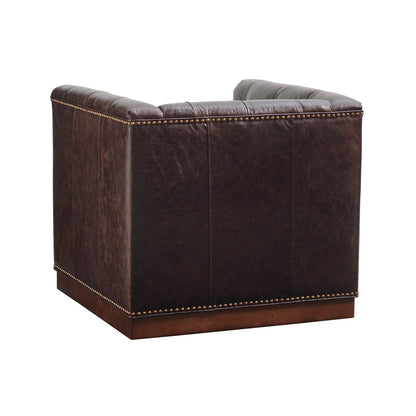 Silverado Fremont Leather Swivel Chair