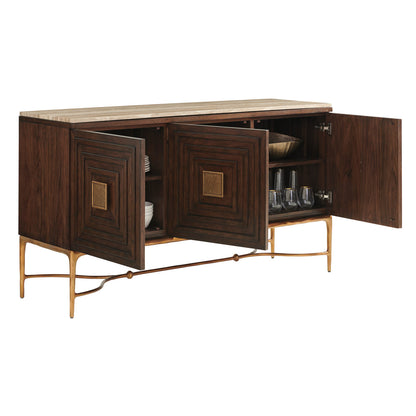 Silverado Tiburon Sideboard With Stone Top