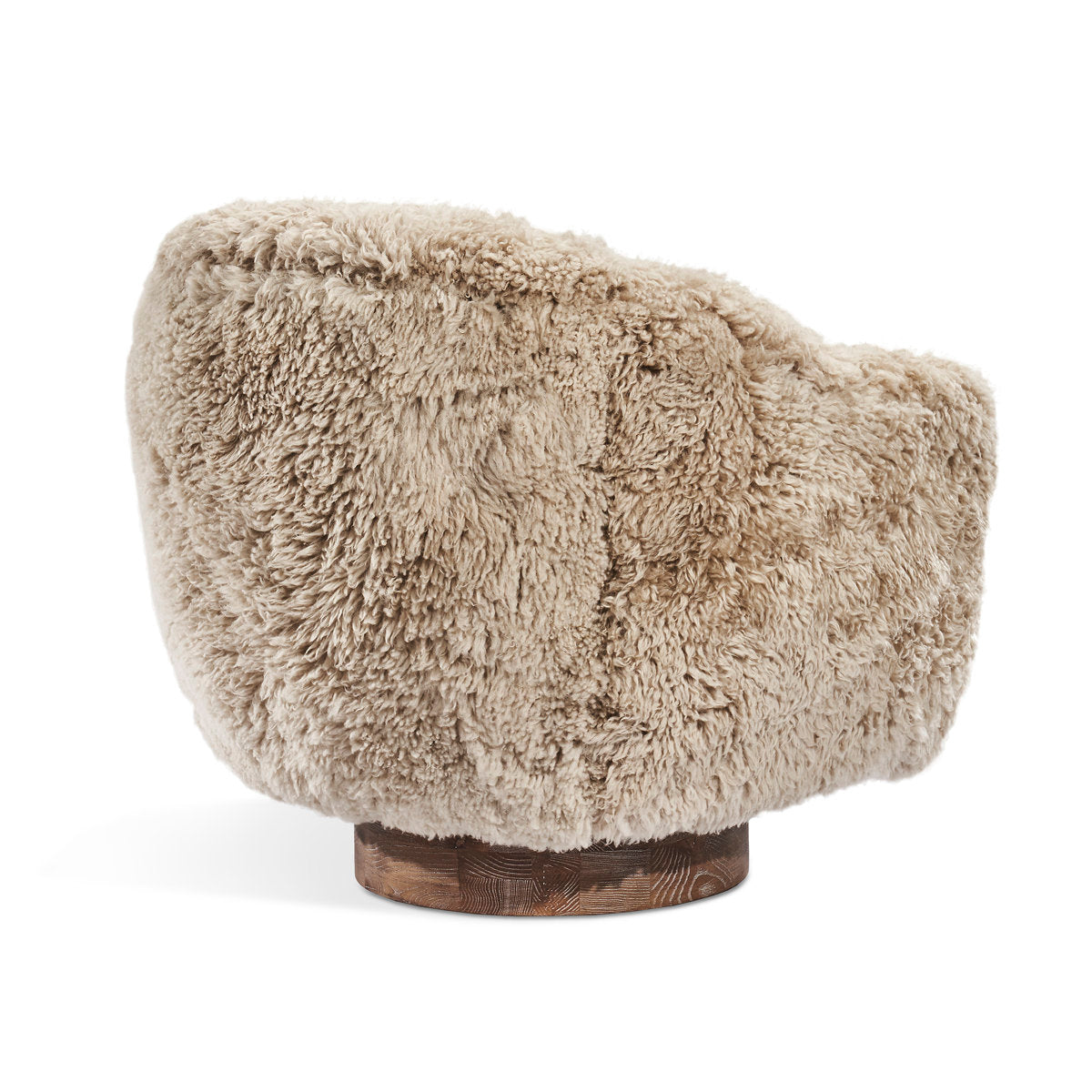 Simone Swivel Armchair Chair with Ottoman
