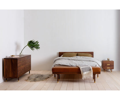 Simple Solid Wood Bench