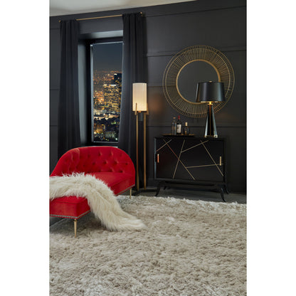Sinatra Solid Wood Accent Cabinet