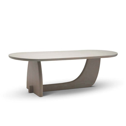 Slade Oval Solid Wood Dining Table