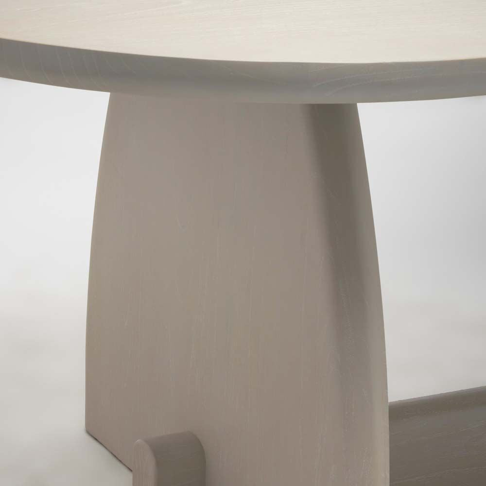 Slade Oval Solid Wood Dining Table