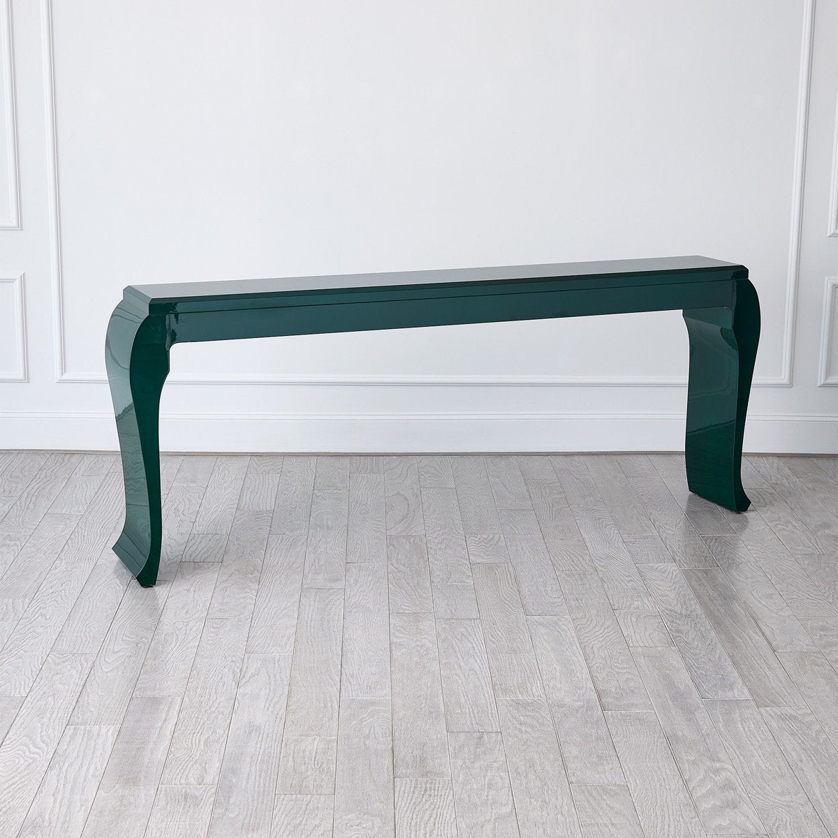 Sliced 84'' W Solid Wood Console Table