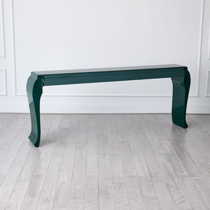 Sliced 84'' W Solid Wood Console Table