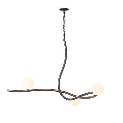 Slide 3 - Light Unique Modern Linear Chandelier