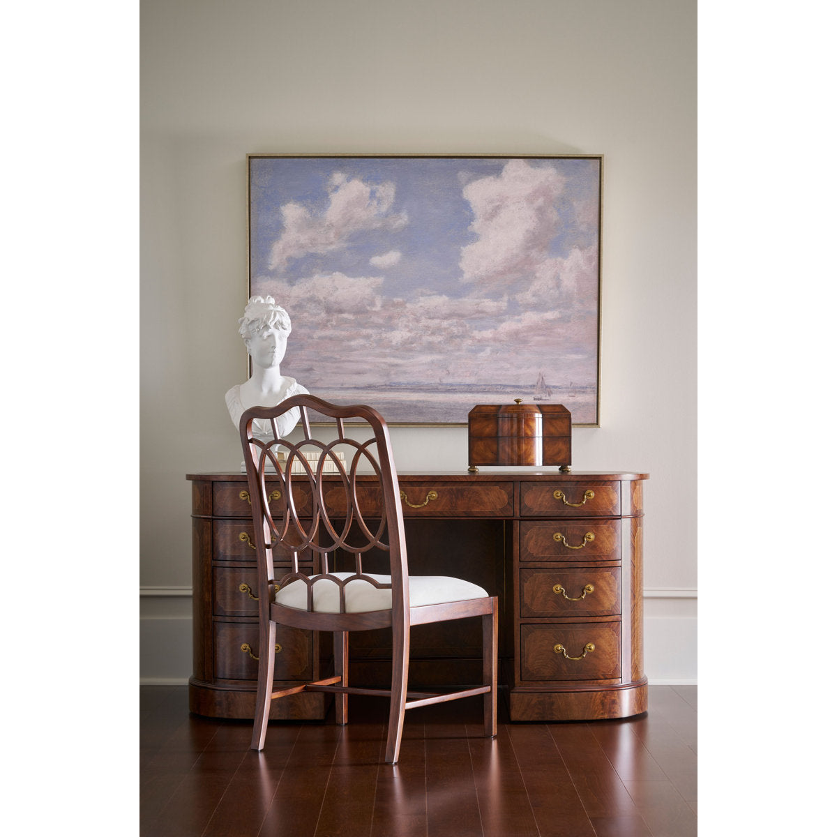 Sloane Solid Wood Executive Desk