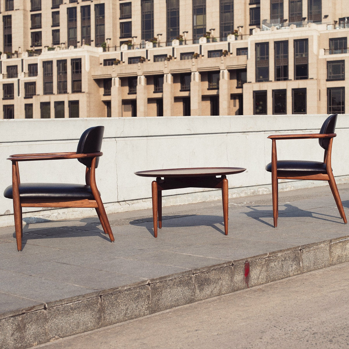 Slow Leather Arm Chair
