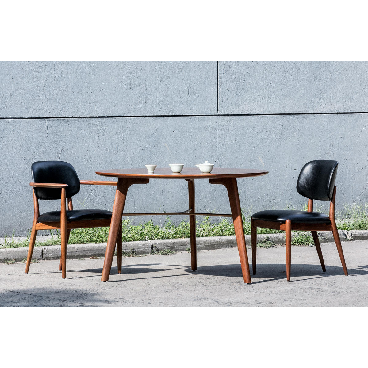 Slow Leather Arm Chair