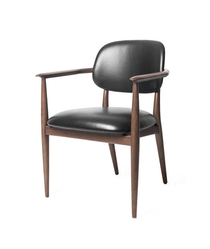 Slow Leather Arm Chair