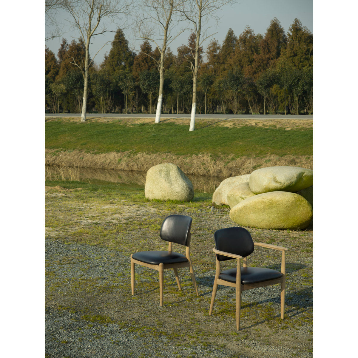 Slow Upholstered Dining Chair