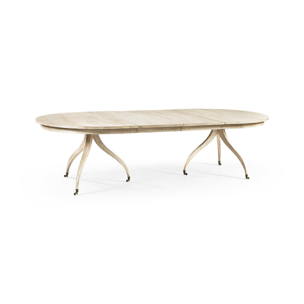 Solar Oval Solid Wood Dining Table
