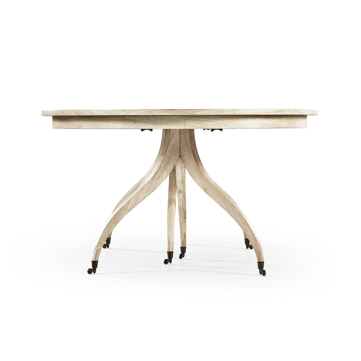 Solar Oval Solid Wood Dining Table