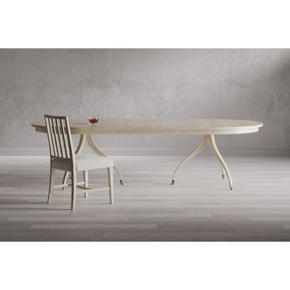 Solar Oval Solid Wood Dining Table