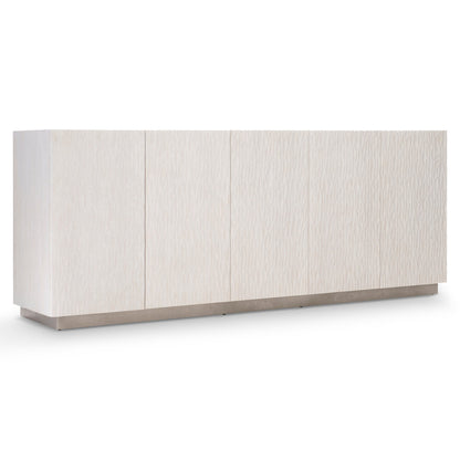 Solaria Entertainment Credenza in Weathered Bone