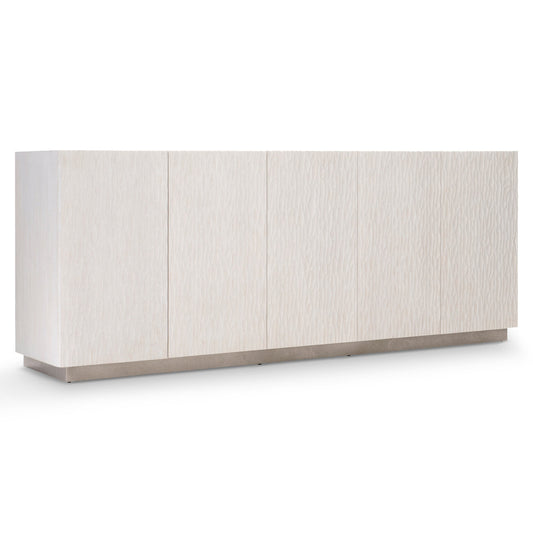Solaria Entertainment Credenza in Weathered Bone