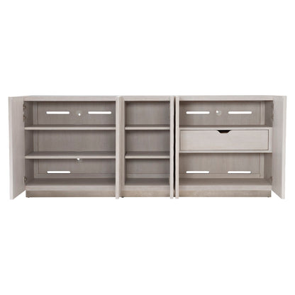 Solaria Entertainment Credenza in Weathered Bone