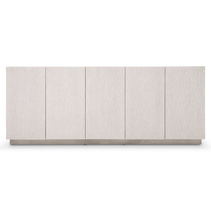 Solaria Entertainment Credenza in Weathered Bone