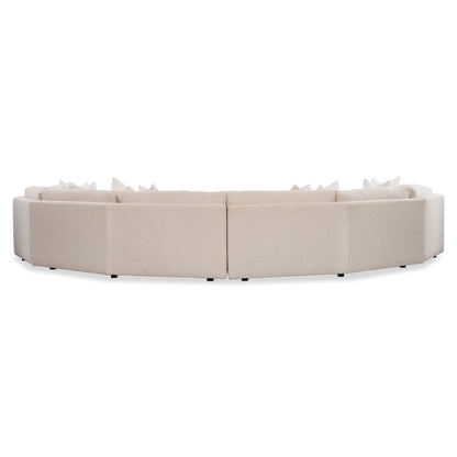 Soleil Fabric 4-piece Sectional
