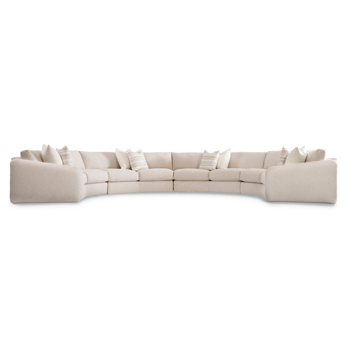 Soleil Fabric 4-piece Sectional