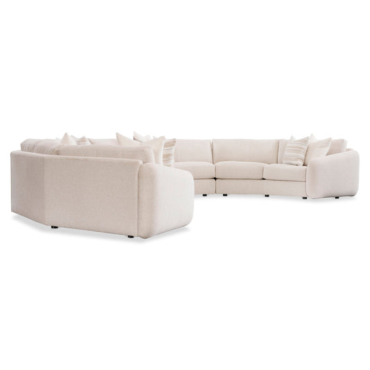 Soleil Fabric 4-piece Sectional