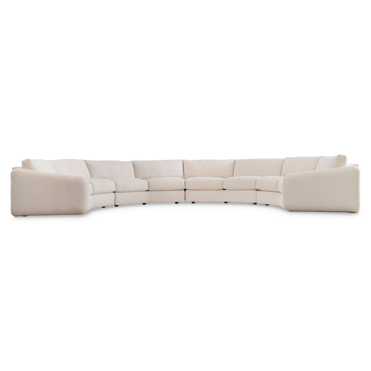 Soleil Fabric 4-piece Sectional