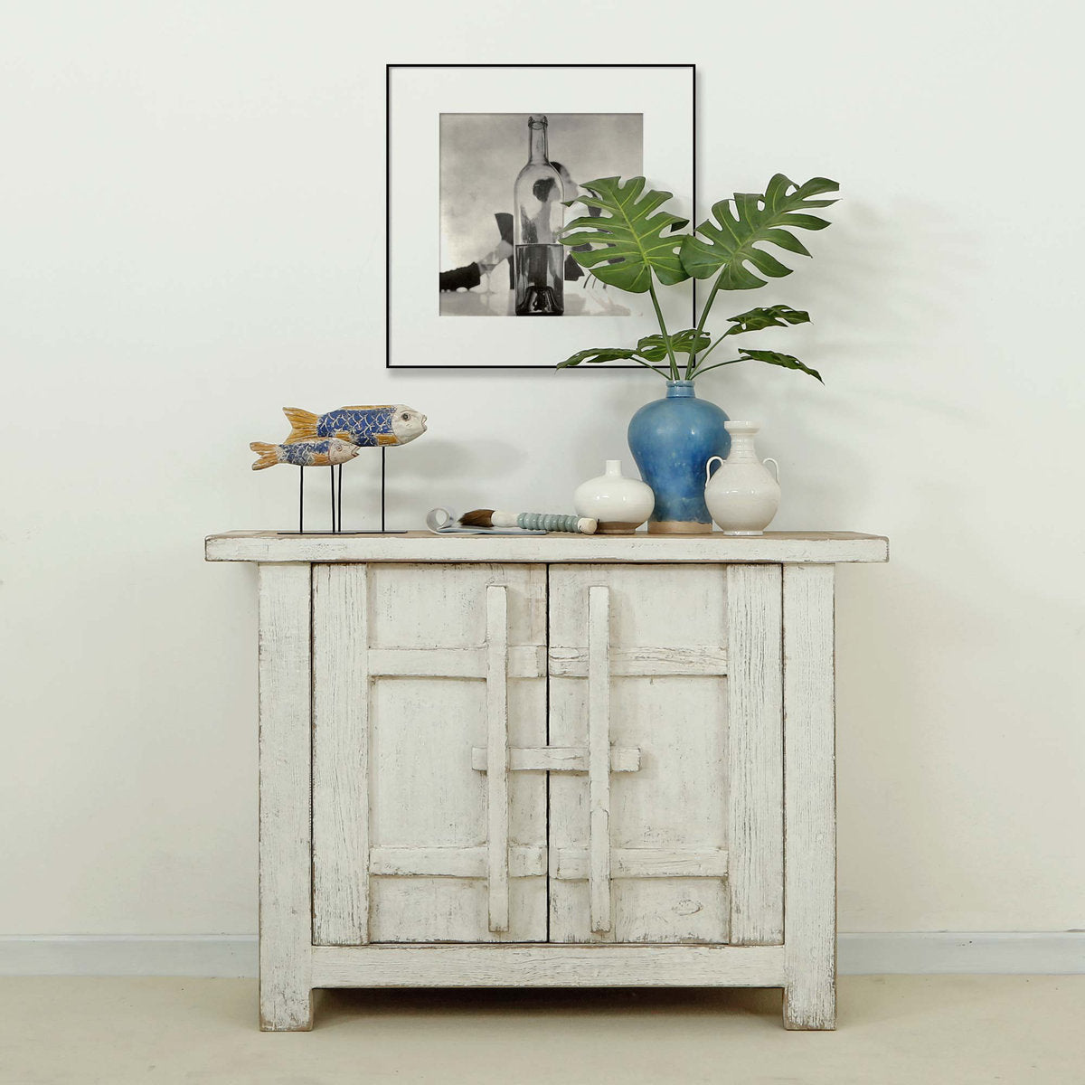 Solid Wood Accent Cabinet