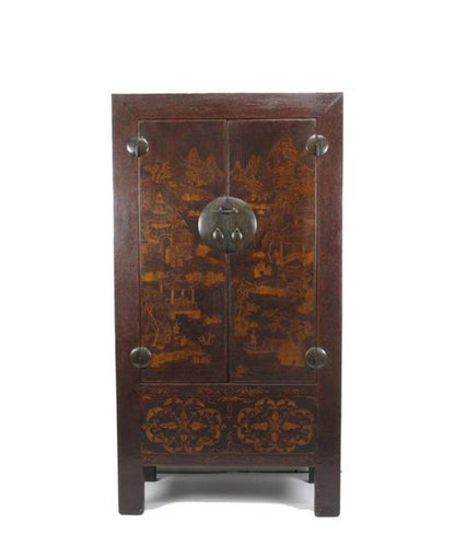 Solid Wood Accent Cabinet