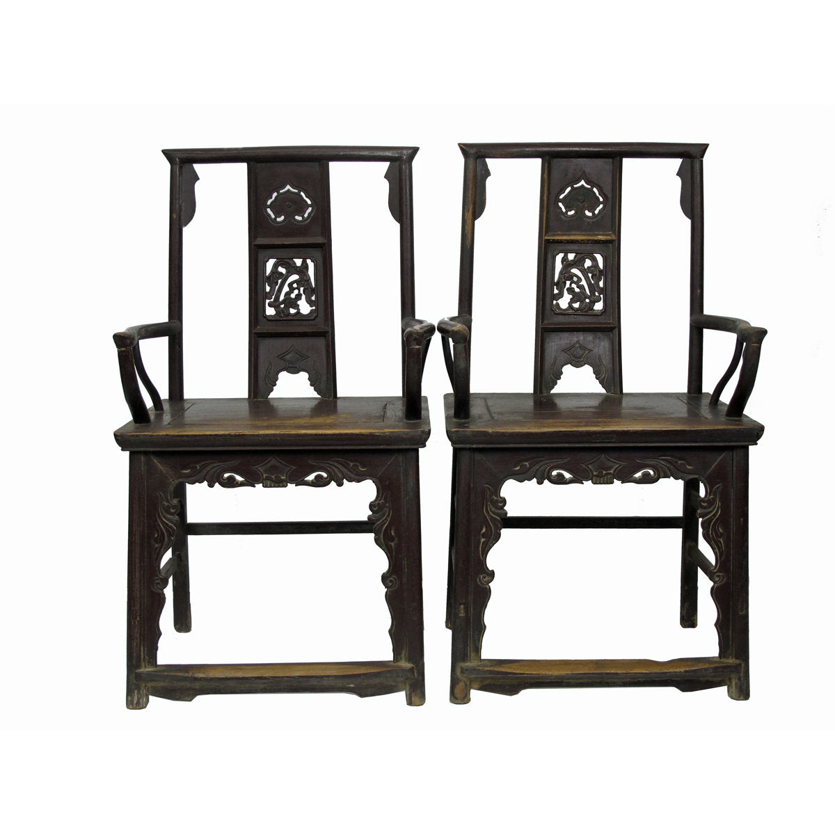 Solid Wood Arm Chair (Set of 2)