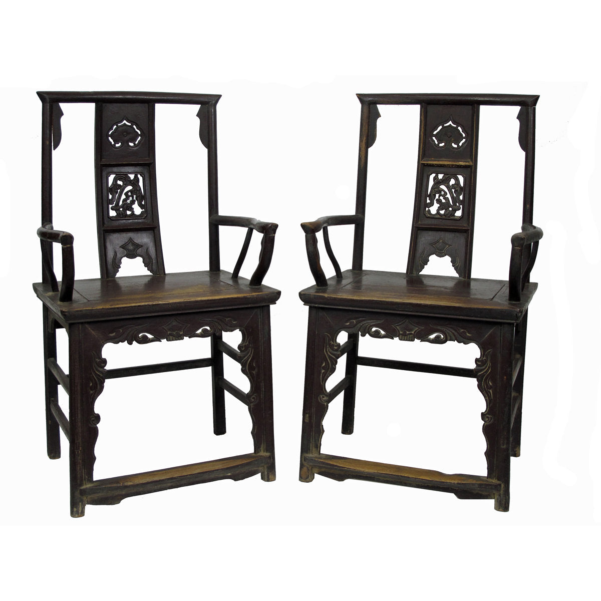 Solid Wood Arm Chair (Set of 2)
