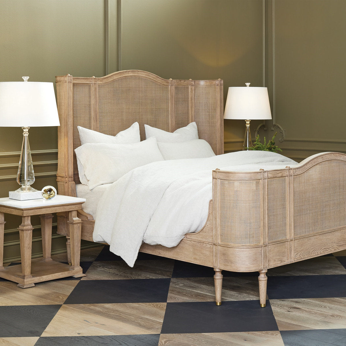 Solid Wood Bed