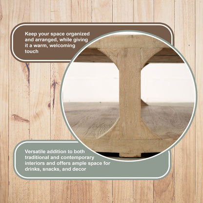 Solid Wood Coffee Table