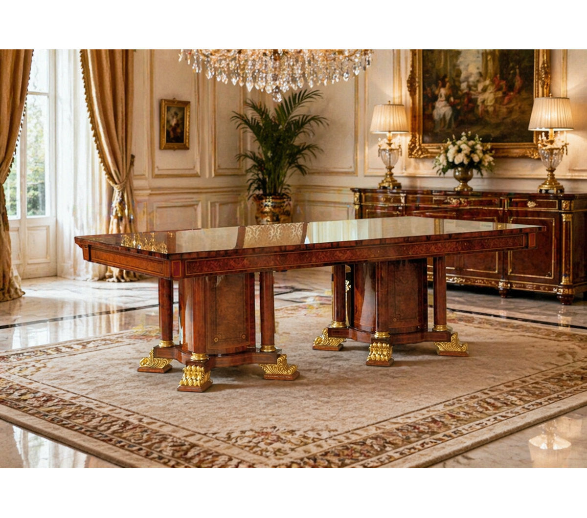 Solid Wood Dining Table