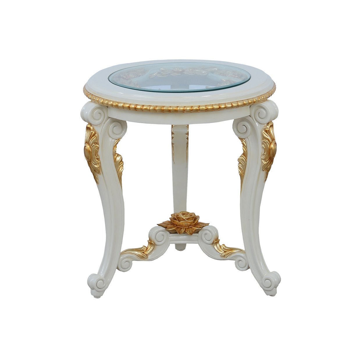 Solid Wood End Table