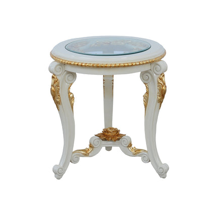 Solid Wood End Table