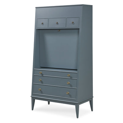 Solid Wood Secretary Desk