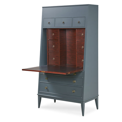 Solid Wood Secretary Desk