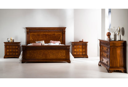 Solid Wood Standard Bed