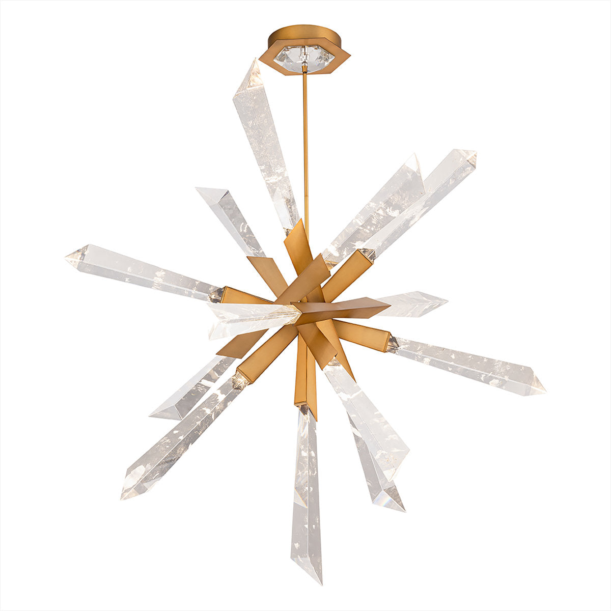 Solitude 12 Light Crystal LED Chandelier
