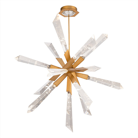 Solitude 12 Light Crystal LED Chandelier
