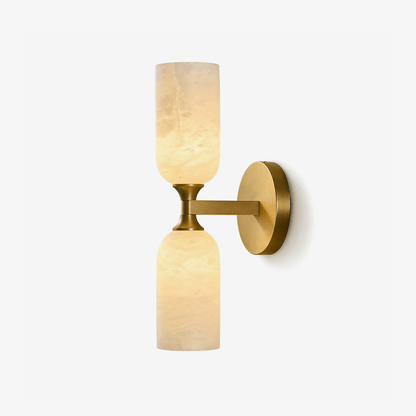 Solmira Twin Alabaster Wall Sconce