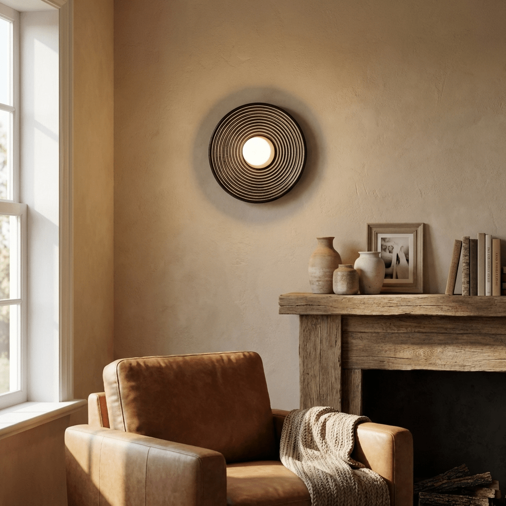 Solvara Ripple Wall Light